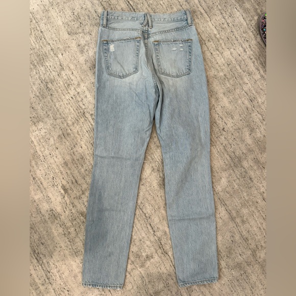 SLVRLAKE “beatnik” Light Blue Distressed Jeans 27 - Picture 5 of 5
